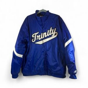 Adidas Men’s Trinity Baseball  Jacket  Blue Size XL